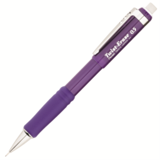Porte-mine Twist-Erase III rétractable Pentel — 0,5 mm, violet