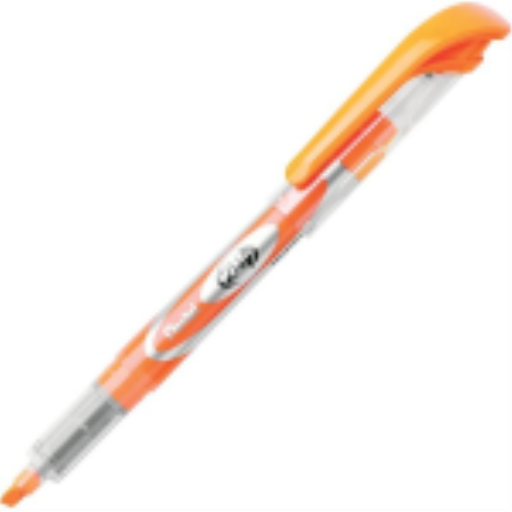 Surligneur 24/7 liquide Pentel — pointe biseautée, orange
