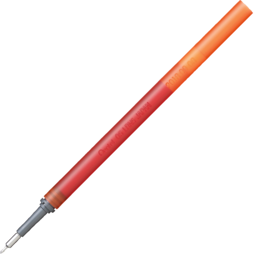 Recharge d’encre EnerGel Infree Pentel — 0,5 mm, pointe aiguille fine, orange
