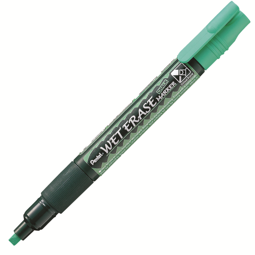 Marqueur craie effaçable Pentel Arts — petite pointe biseautée, vert