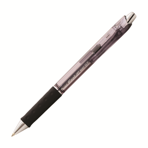 Stylo à bille Feel-It! rétractable Pentel — 0,7 mm, noir
