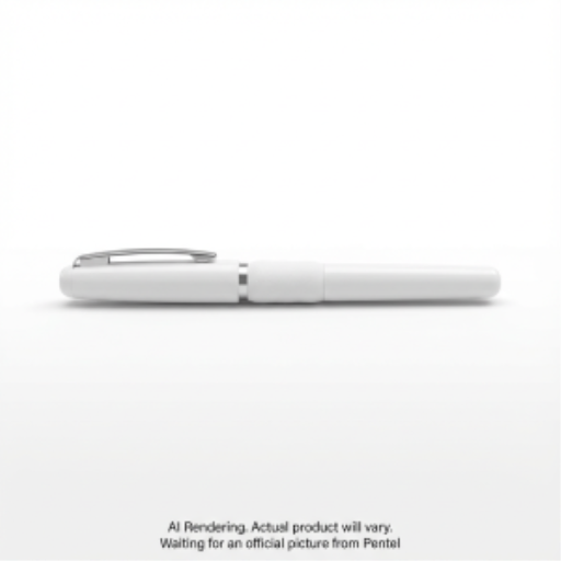 Stylo gel Hybrid Grip DX Pentel — 1,0 mm, blanc