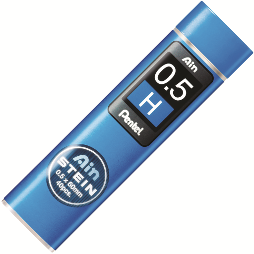 Mines Ain Stein Pentel — 0,5 mm, H, tube de 40 mines