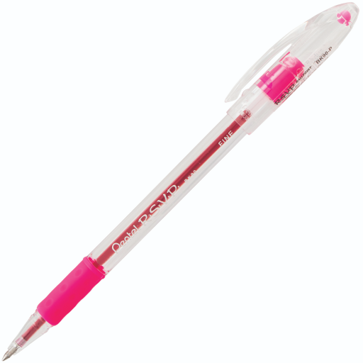 Stylo à bille R.S.V.P. Pentel — 0,7 mm, rose