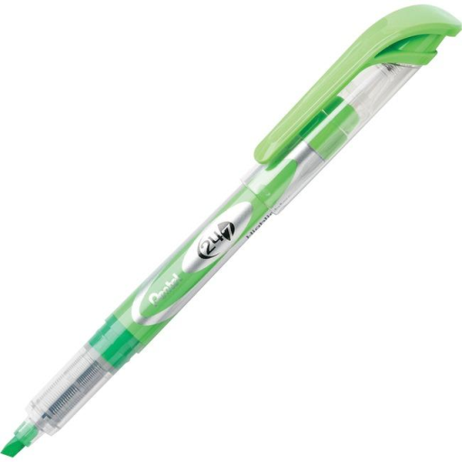 Surligneur 24/7 liquide Pentel — pointe biseautée, vert clair