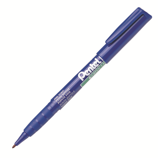 Marqueur permanent Pentel Green Label 2,0 mm — encre bleue