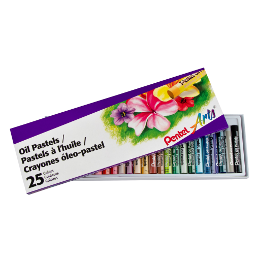 Pastels à l’huile Pentel Arts — 25 couleurs