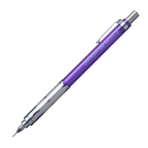 Porte-mine Pentel GraphGear 300 0,7 mm — accents violets