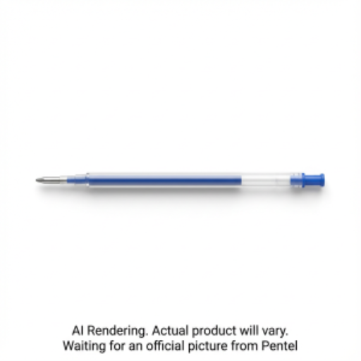 Recharge d’encre Pentel pour stylos Pentel BK91, BK93, BK93CR, BK66M et BK410 1,0 mm — encre bleue