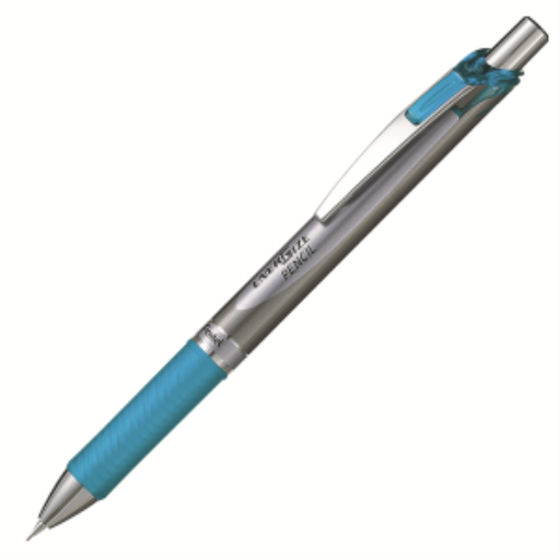 Porte-mine Pentel EnerGize — 0,7 mm, accents bleus ciel