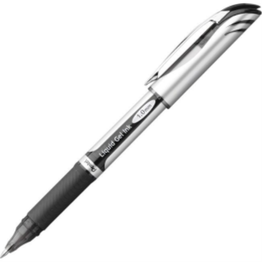 Stylo gel Pentel EnerGel — 1,0 mm, encre noire