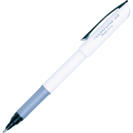 Stylo roller Pentel Floatune — 0,8 mm, encre noire