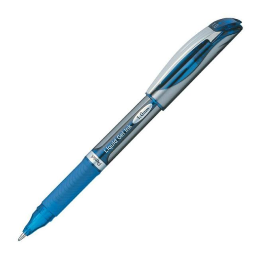 Stylo gel Pentel EnerGel — 1,0 mm, encre bleue