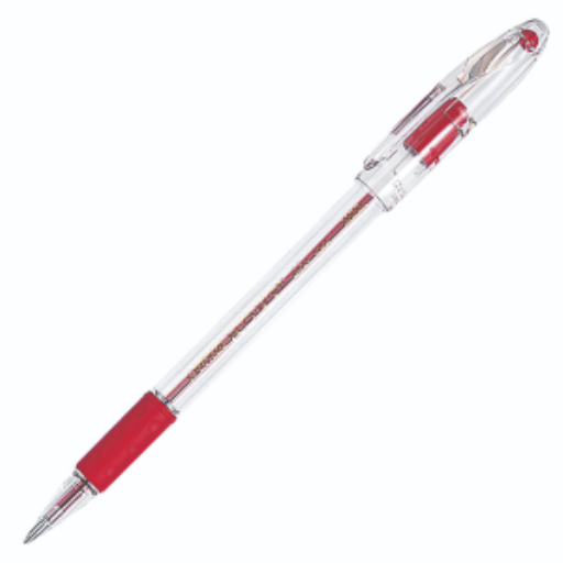 Stylo à bille Pentel R.S.V.P. — 1,0 mm, encre rouge