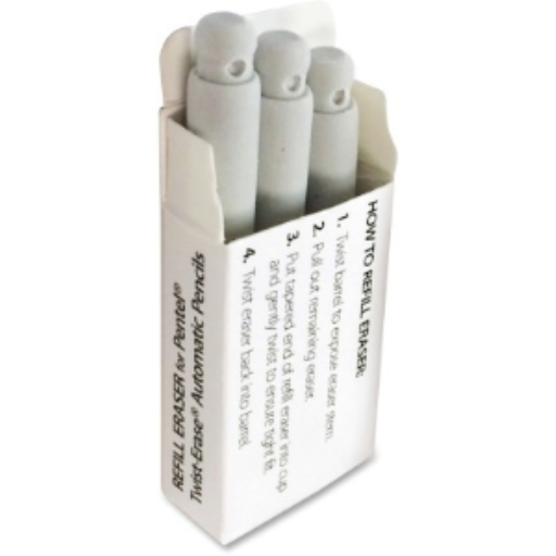 Recharges de gomme Pentel Twist-Erase — paquet de 3