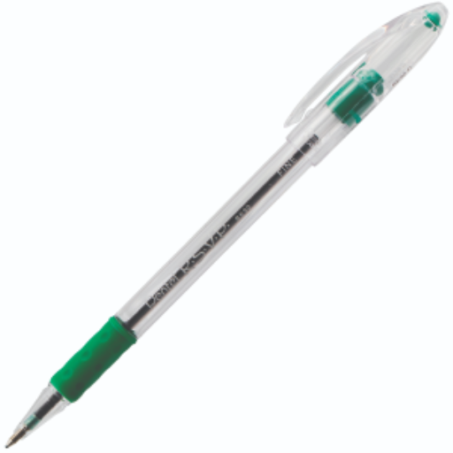 Stylo à bille Pentel R.S.V.P. — 0,7 mm, encre verte