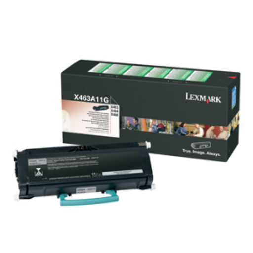 Toner Lexmark X463A11G — 3,5K pages, programme de retour, pour X463