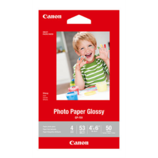 Papier photo Canon — gp 701 4 x 6 papier photo brillant 50 feuilles pkg