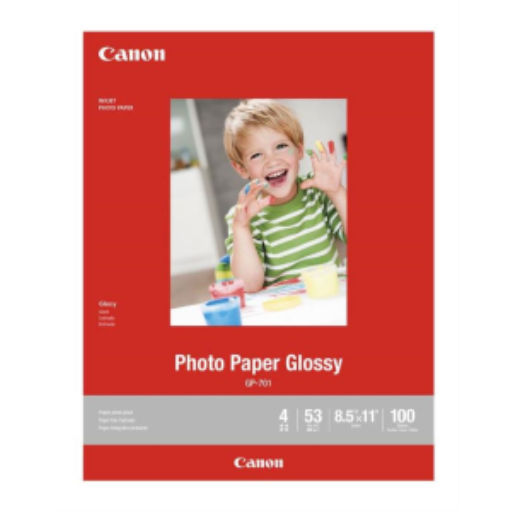 Papier photo Canon — gp 701 8 5 x 11 papier photo brillant 100 feuilles pkg