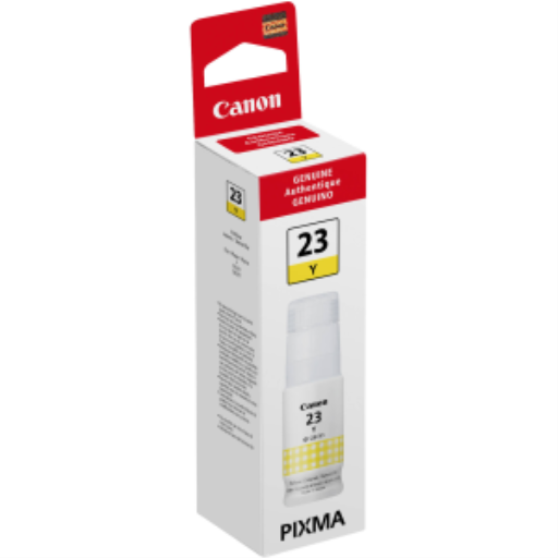 Bouteille d’encre Canon GI-23 — jaune (4687C001)