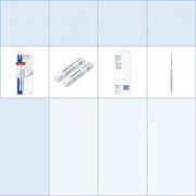 An e-commerce variant matrix for a two-pack of STAEDTLER Mars plastic erasers.