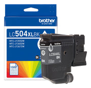 Brother LC504XLBKS cartouche d'encre 1 pièce(s) Original Rendement élevé (XL) Noir — image 1