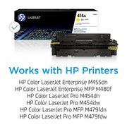 HP Cartouche de toner LaserJet originale 414A – jaune — image 3