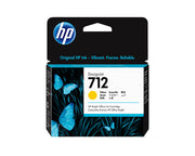 HP Cartouche d'encre DesignJet 712, jaune, 29 ml — image 2