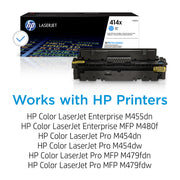 HP Cartouche de toner LaserJet originale 414X à haut rendement – cyan — image 3