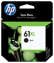 HP 61XL cartouche d'encre noire grande capacité authentique — image 1
