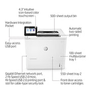 HP Imprimante LaserJet Enterprise M610dn – monochrome – Ethernet – recto verso — image 5