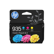 HP Paquet de 3 cartouches d’encre originales 935 – cyan, magenta et jaune — image 2