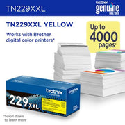 Brother TN-229XXLY Cartouche de toner 1 pièce(s) Original Jaune — image 3
