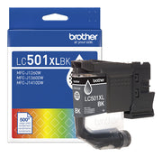 Brother LC501XLBKS cartouche d'encre 1 pièce(s) Original Rendement élevé (XL) Noir — image 2