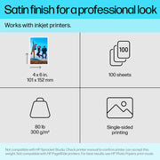 HP Papier photo Premium Plus – satiné – 80 lb – 4 × 6 po (101 × 152 mm) – 100 feuilles — image 5