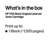 HP 131A toner LaserJet noir authentique — image 3