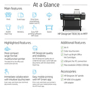 HP Designjet Imprimante multifonction T830 24 pouces — image 7