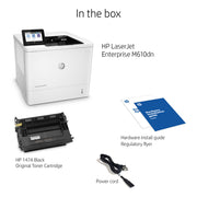 HP Imprimante LaserJet Enterprise M610dn – monochrome – Ethernet – recto verso — image 7