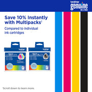 Brother LC501XLMS cartouche d'encre 1 pièce(s) Original Rendement élevé (XL) Magenta — image 8