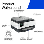 HP OfficeJet Pro Sans fil Couleur Imprimante — image 4