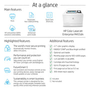 HP Color LaserJet Enterprise LaserJet Enterprise M455dn Couleur Imprimante, Ethernet uniquement; Recto verso — image 6