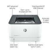 HP Imprimante LaserJet Pro 3001dw – monochrome – sans fil – recto verso — image 5
