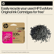HP Cartouche d’encre originale 936e EvoMore – magenta — image 5