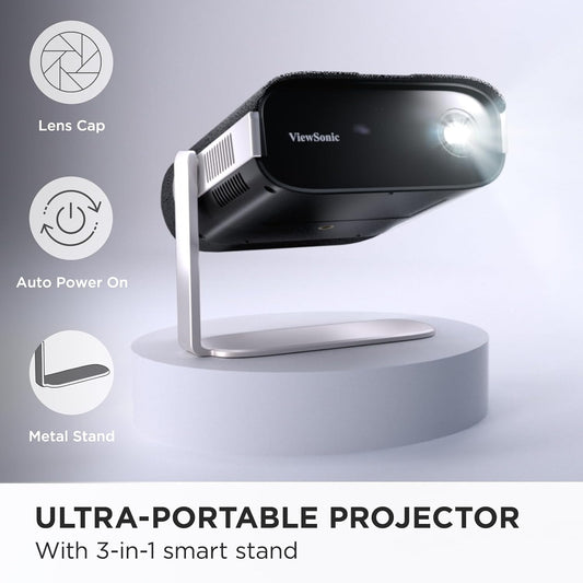 PROJECTEUR PORTABLE LED VIEWSONIC M1X AVEC HAUT-PARLEURS HARMAN KARDON
