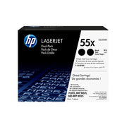 HP 55X pack de 2 toners noir grande capacité authentiques — image 2