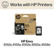 HP Cartouche d’encre originale 68e EvoMore – noir — image 2