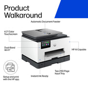 HP OfficeJet Pro 9135 Wireless All-in-One Couleur Imprimante, Two-sided printing; Copier, Scanner — image 4