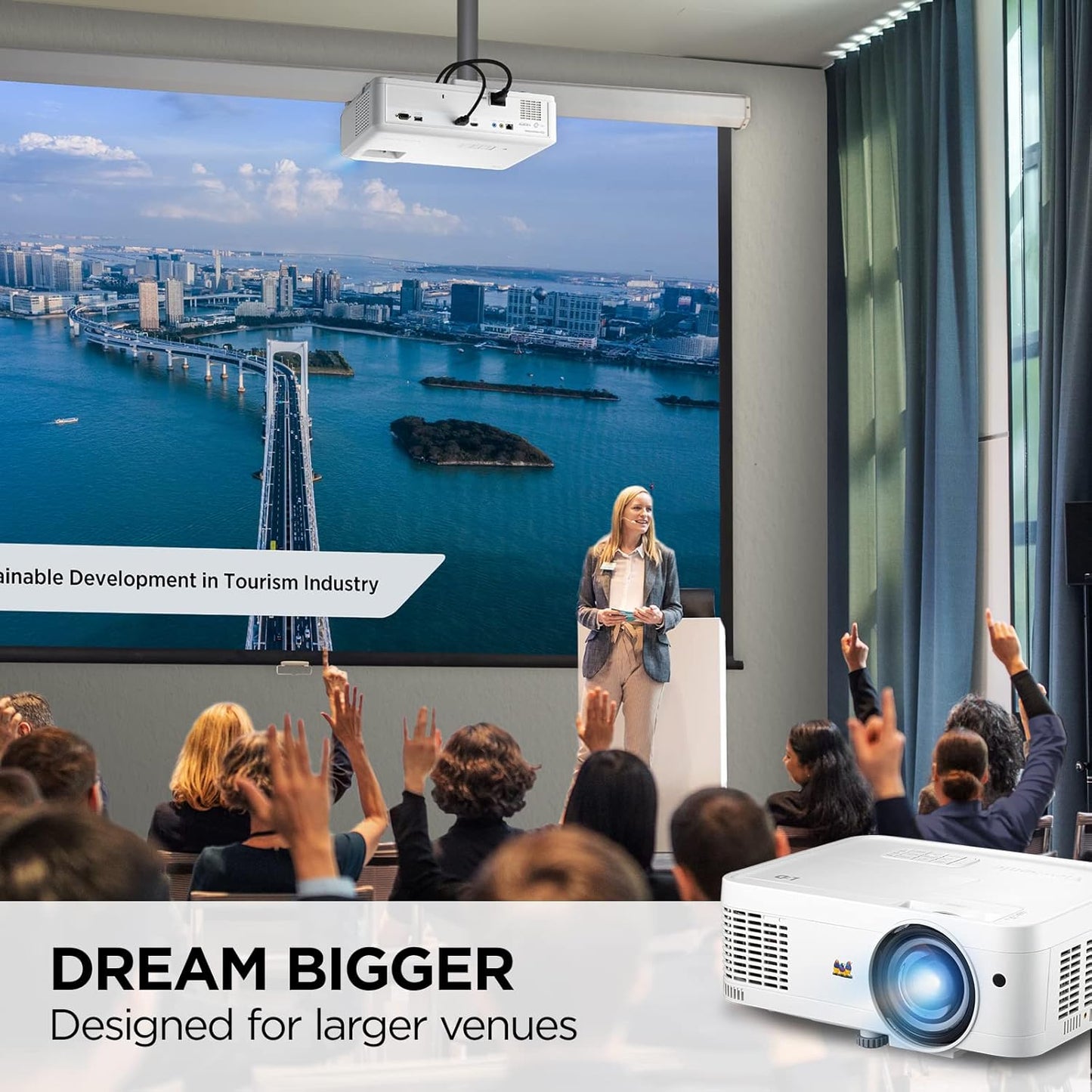 ViewSonic LS560WH projecteur XGA pour entreprise/education