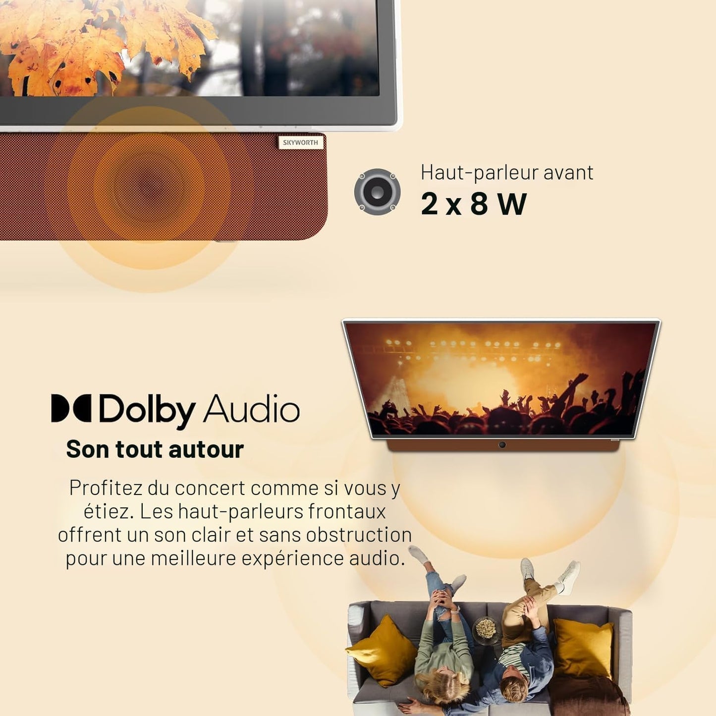 Skyworth P-100 téléviseur 24 po
