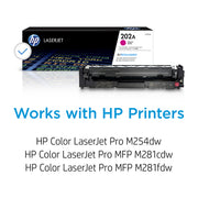 HP Cartouche de toner LaserJet originale 202A – magenta — image 3